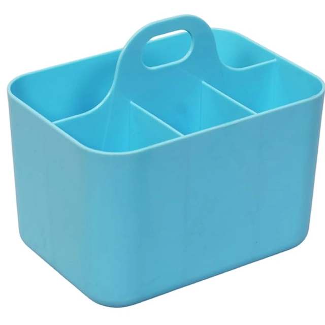 Plastic Multipurpose Storage Basket (Blue)