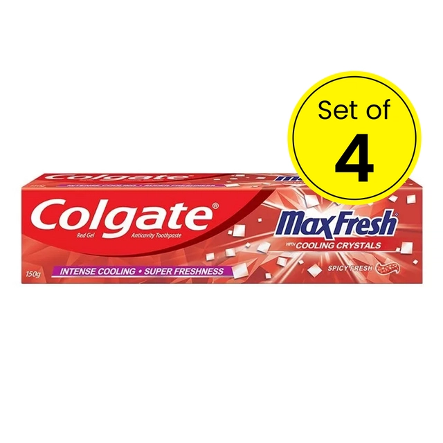 Colgate Maxfresh Red Gel Toothpaste 17 g  (Pack Of 4)