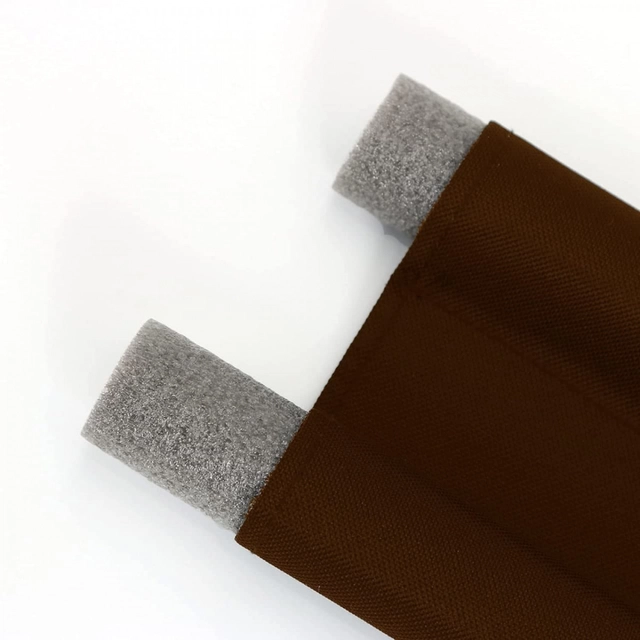 Plastic Door Bottom Sealing Strip Guard for Home (Brown)