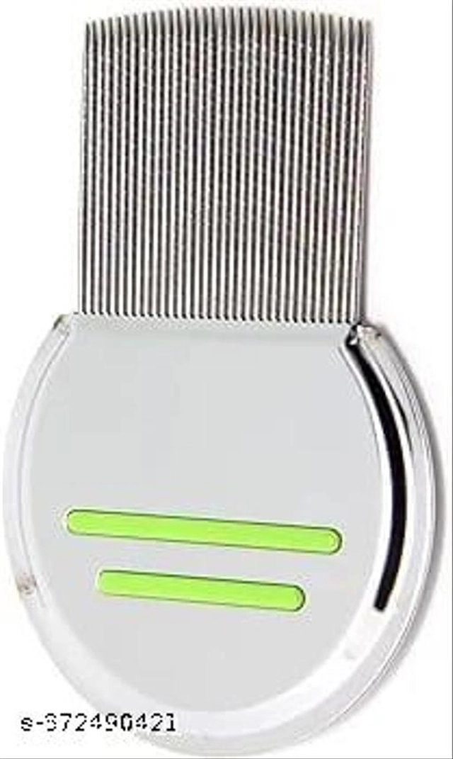 Stainless Steel Lice Remover Comb (Silver)