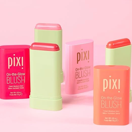 PIXI On-the-Glow Blush Stick (Multicolor, 19 g) (Pack of 3)