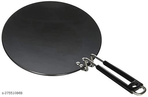 Cast Iron Tawa (Black)