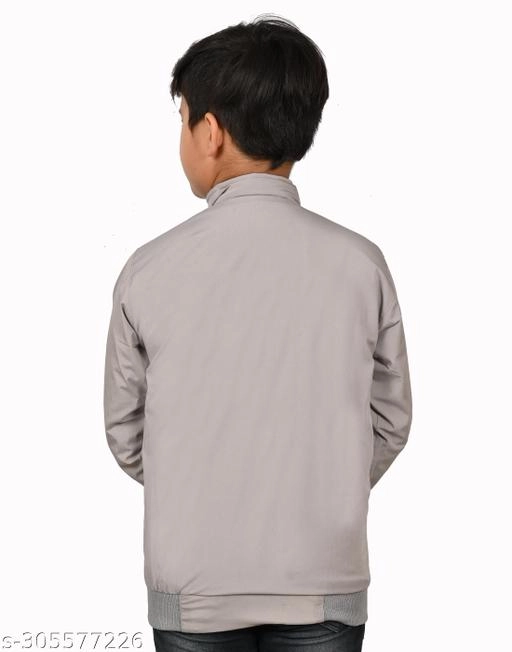 Jacket for Boys (Grey, 3-4 Years)