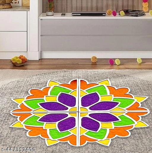 Diwali Rangoli Making Kit (Multicolor)