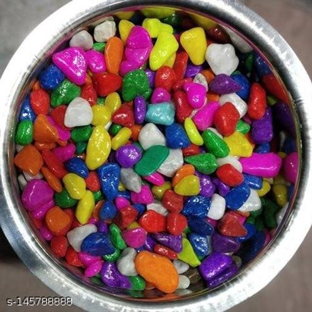 Decoration Pebbles Stones (Multicolor, 3000 g)