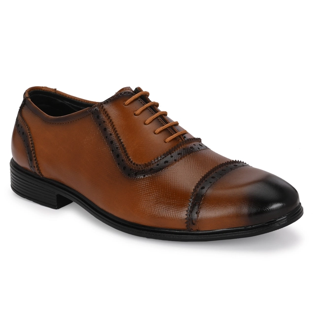 Formal Shoes for Men (Tan, 6)