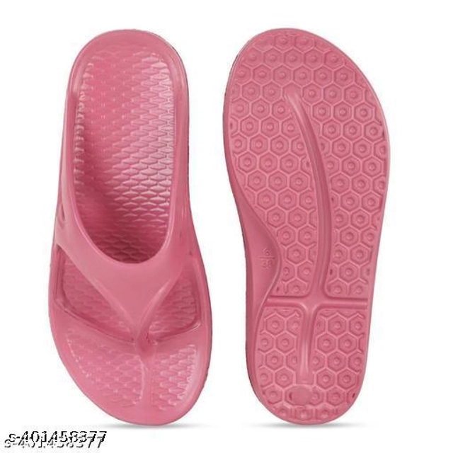 Flipflops for Women (Pink, 5)