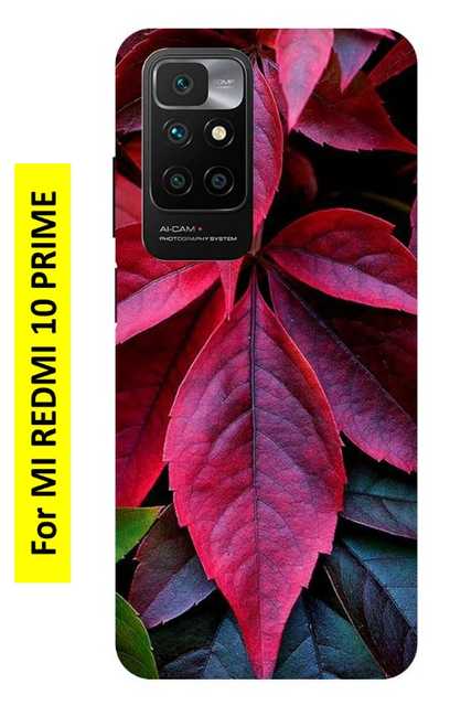 PCM Printed Designer Matte Finish PVC Hard Back Cover For Mi Redmi 10 Prime (Multicolor) (P1546) (Pack of 1)