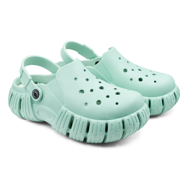 Clogs for Women (Sea Green, 5)