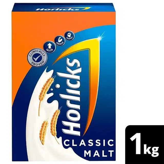 हॉर्लिक्स क्लासिक माल्ट हेल्थ ड्रिंक 1 kg (रिफिल)