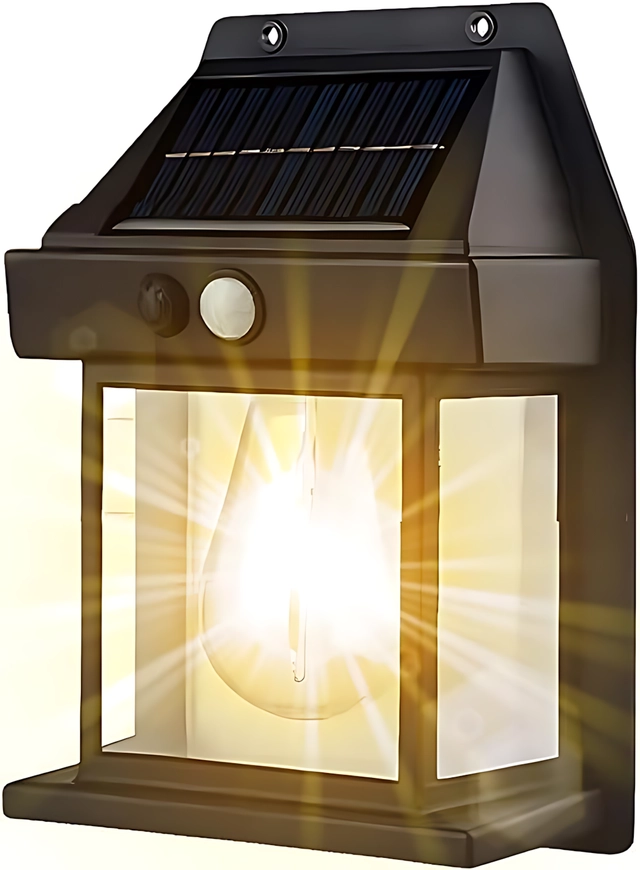 HypeTeck Solar Wall Lights (Black)