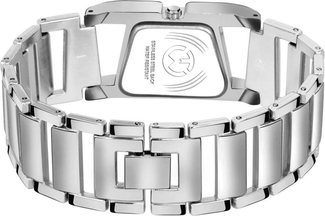 Analog Watch for Women (Silver & White)