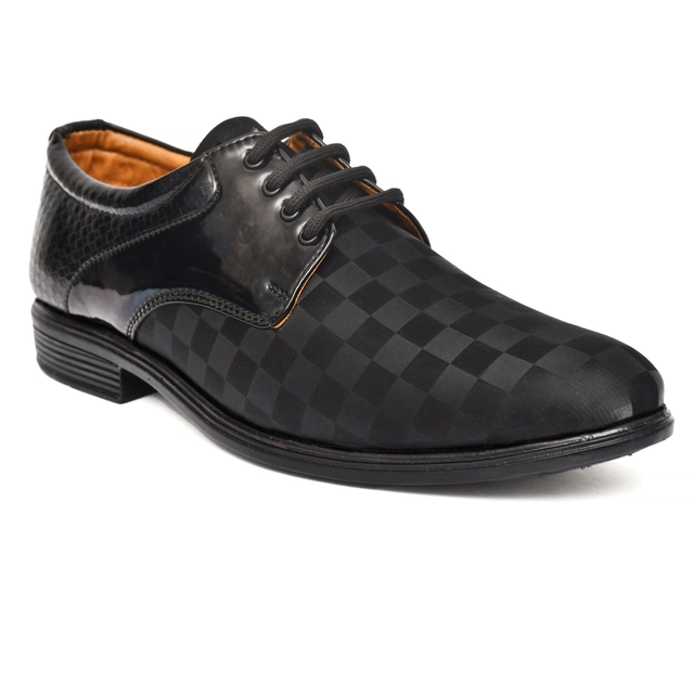 Formal Shoes for Men (Black, 6)