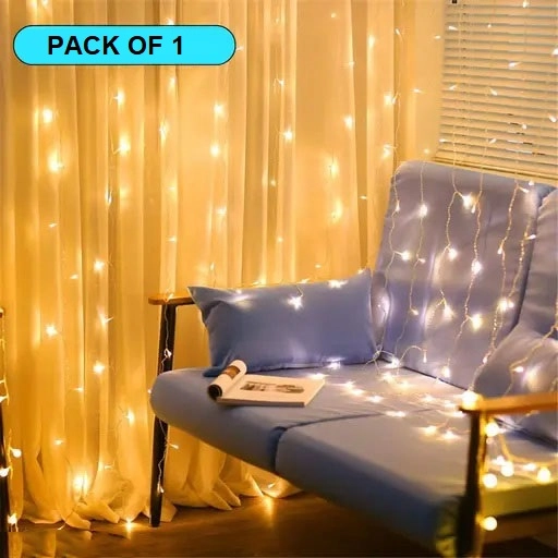 Waterproof Copper Wire LED String Lights for Diwali Decoration (Yellow, 10 m)