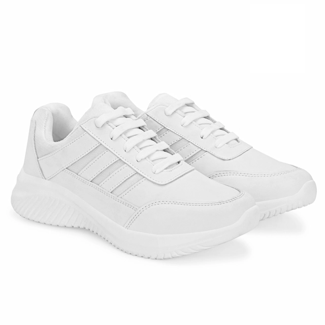 Sports Shoes for Men (White, 6)