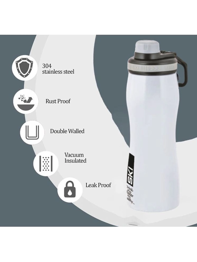 Stainless Steel Water Bottle (Multicolor, 450 ml)