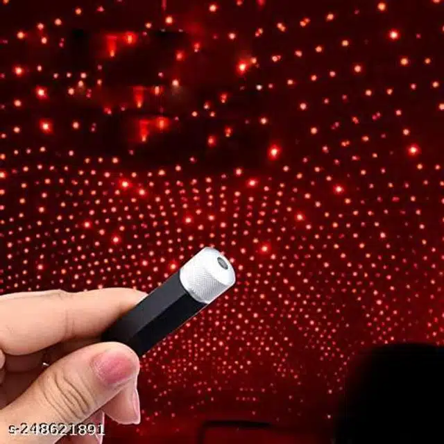 Car Interior Decoration Laser Light (Red)