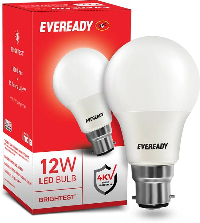 Eveready 12 W Standard B22 Led Bulb  (White) (Pack Of 1)