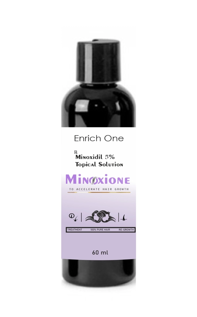 Enrich One Minoxidil 5% Topical Solution Minoxione Hair Serum (60 ml)