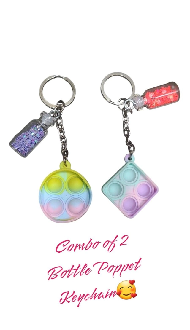 Poppet Keychain for Kids (Multicolor, Pack of 2)