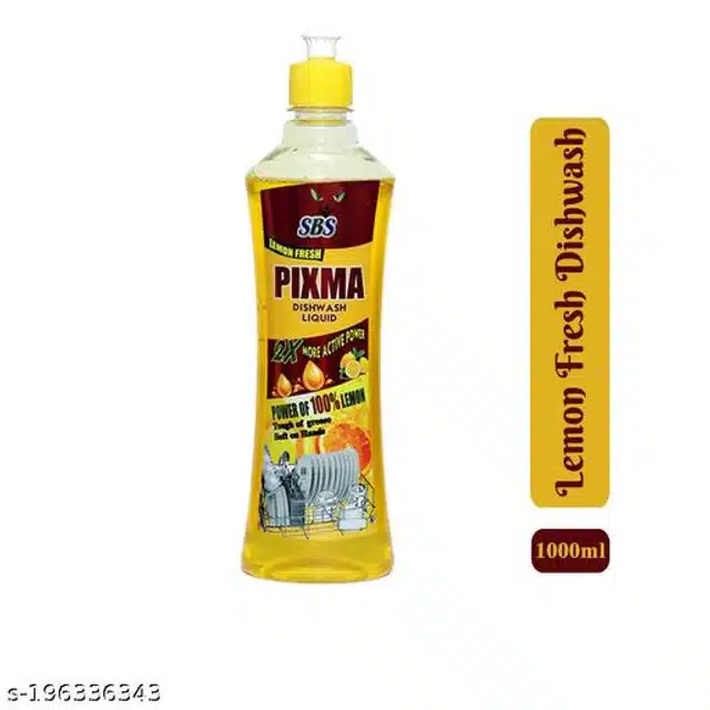 SBS Pixma Lemon Dishwash Gel (1000 ml)