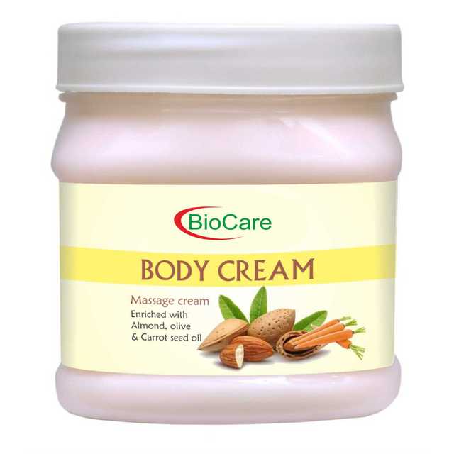 Combo Of Biocare Gold Scrub (500 ml) With Body Massage Cream (500 ml) (O-181)