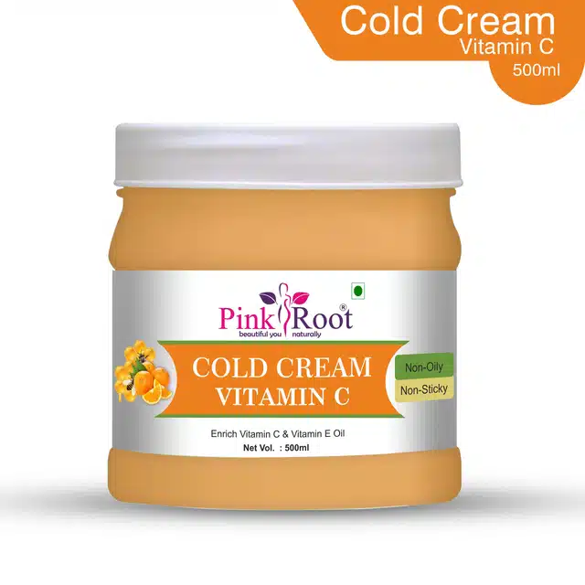 Pink Root Vitamin C Cold Cream (500 ml)