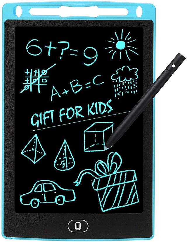 Re-Writable Digital LCD Writing Tablet for Kids (Multicolor, 8.5 inches)