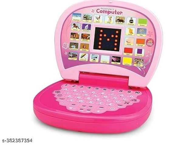 Toy Laptop for Kids (Pink)