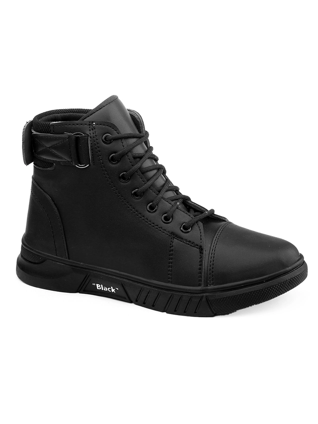 Boots for Men (Black, 6)