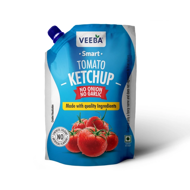 Veeba Smart Tomato Ketchup (No Onion No Garlic) 450 g