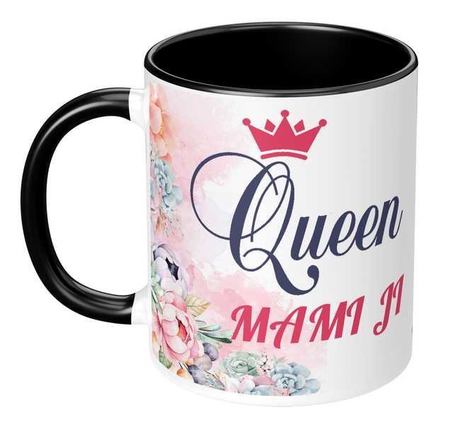 Bride Loading Printed Heart Handle Mug Microwave Safe Ceramic Tea Coffee (Black, 350 ml) (GT-774)