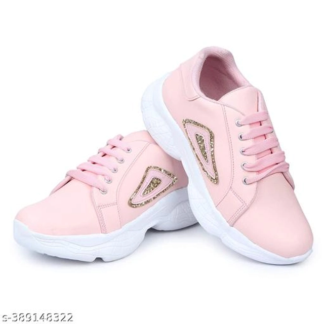 Casual Shoes for Women (Pink, 3)