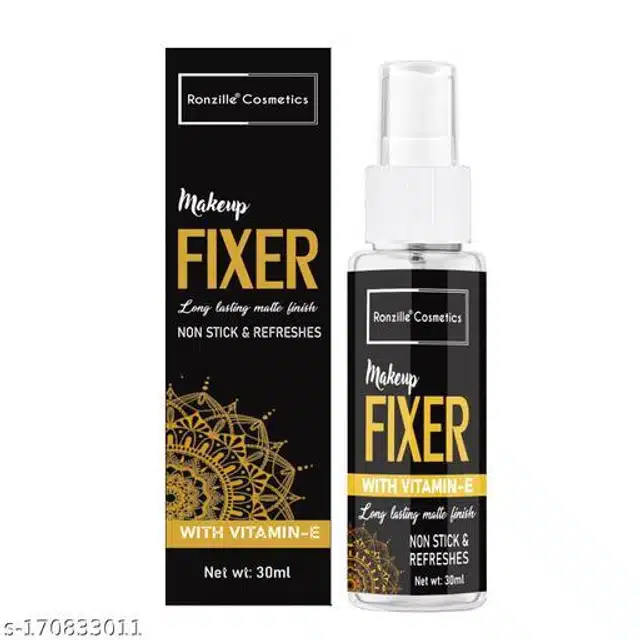 Ronzille 2-in-1 24K Gold Primer & Spray Fixer Face Primer (30 ml, Pack of 2)