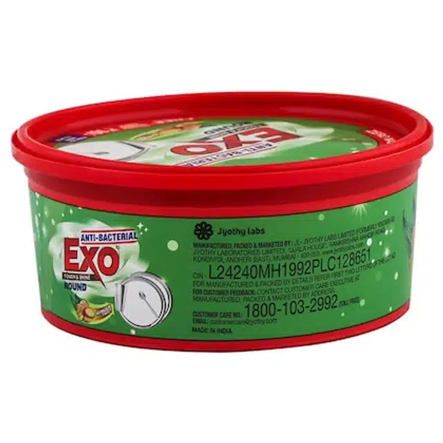 Exo Round Dishwash Bar 500 g + Free Scrub