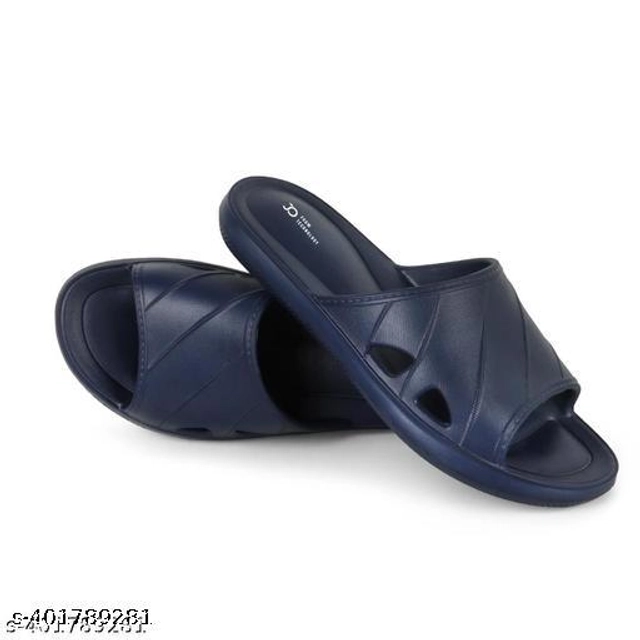 Sliders for Women (Navy Blue, 7)