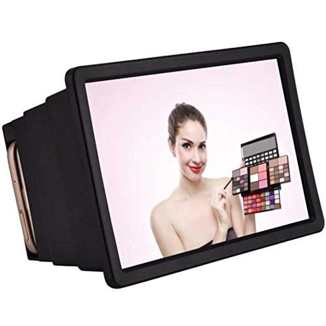 ABS Plastic 3D HD Mobile Phone Magnifying Screen Enlarger (Multicolor)