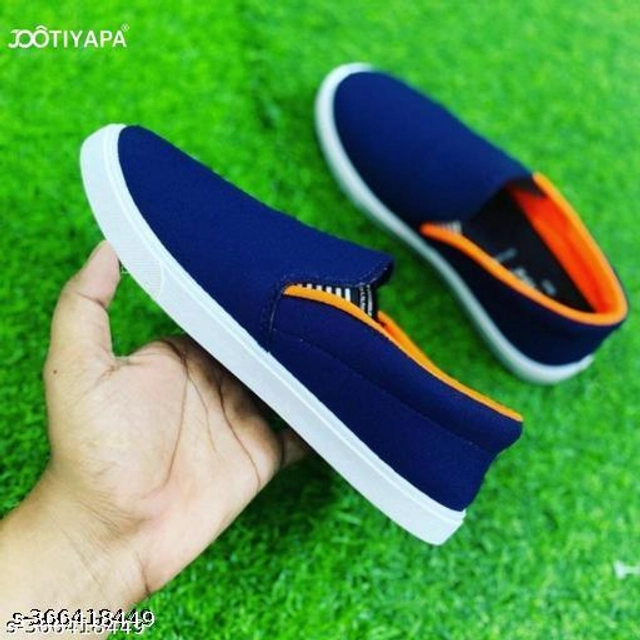 Loafers for Men (Blue, 6)