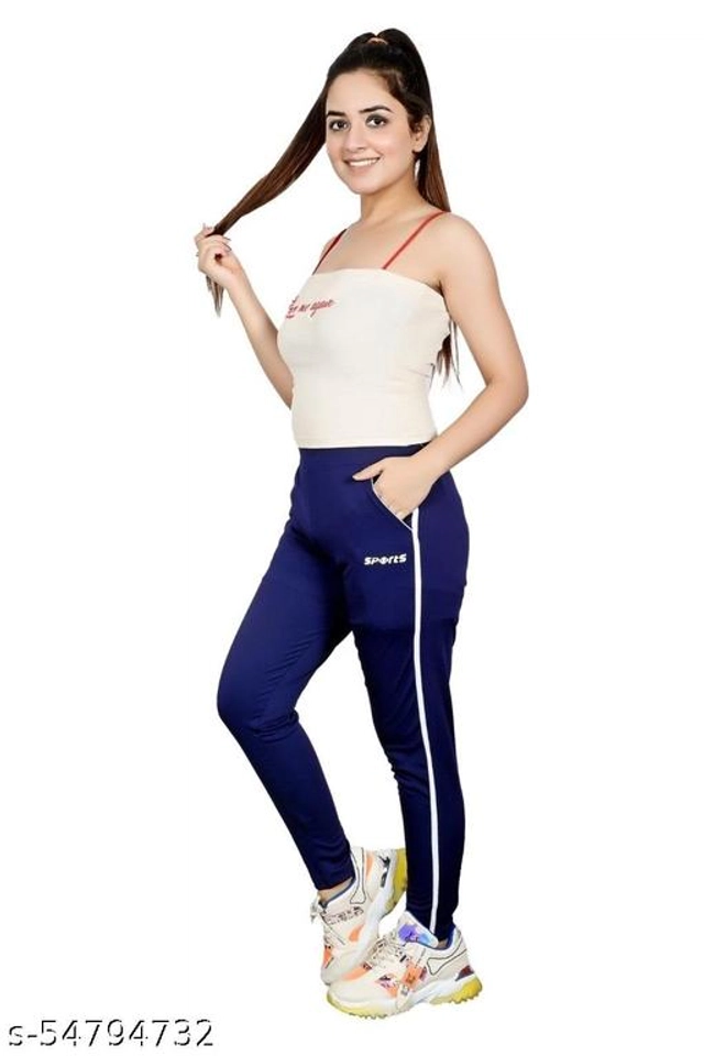 Trackpants for Women (Blue, 28)