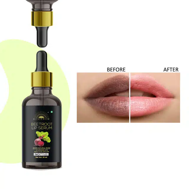 Desi Crew Beetroot Lip Serum for Unisex (30 ml)