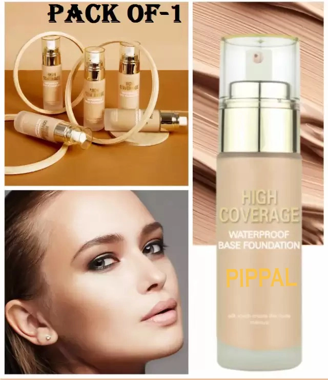 Pippal High Coverage Waterproof Base Foundation (60 ml)