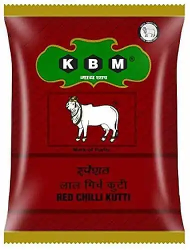 KBM गाय छाप लाल मिर्च कुट्टी स्पेशल 100 g