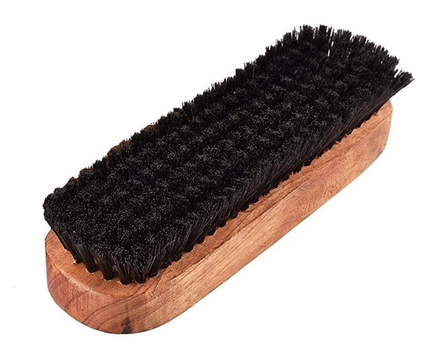 Sheppits Premium Shoe Polish Brush (Black)