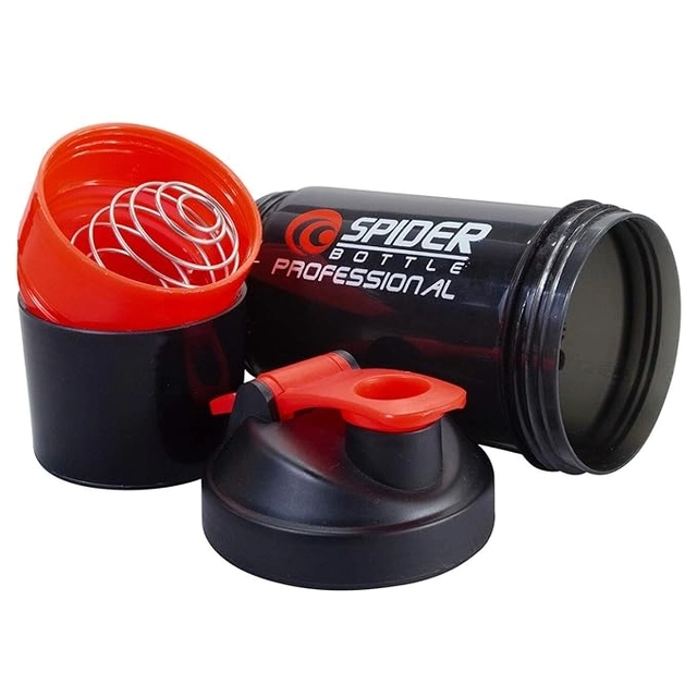 MAGIC PLUS Spider Shaker Bottle ( 500 ml, Red, Pack of 1)