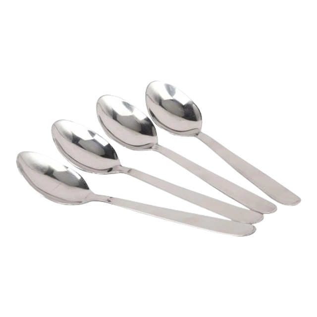 JENSONS Steel Baby Fork & Spoon (2.5 cm each, Pack of 8)