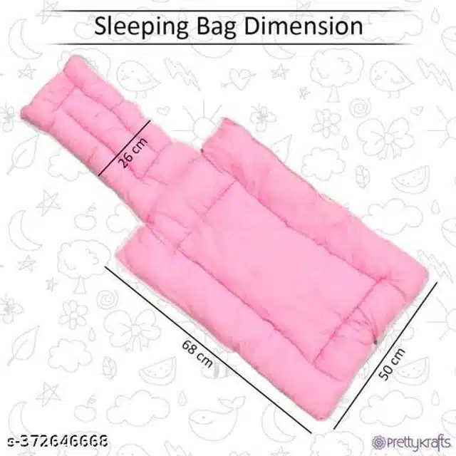 Combo of Baby Sleeping Set (Pink, Set of 3)