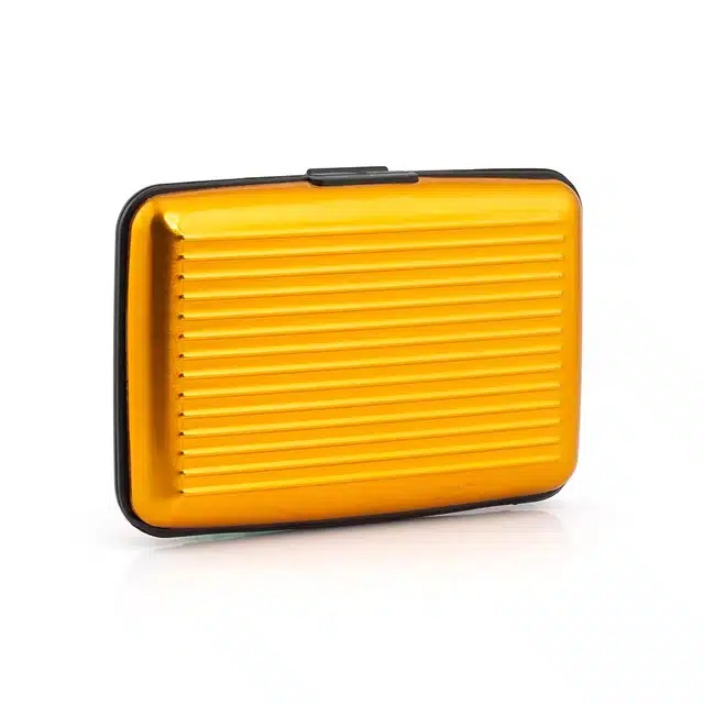 RFID Blocking Card Holder (Yellow)