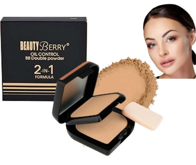 Beauty Berry 2 in 1 Compact Powder