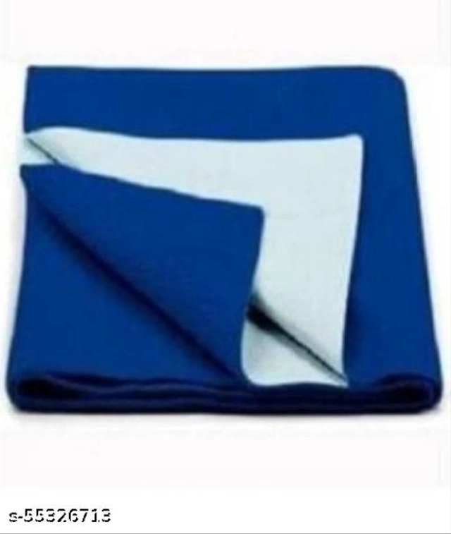 Microfiber Blankets for Babies (Pack of 3) (Blue, Free Size)