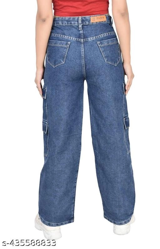 Denim Jeans for Women (Blue, 28)